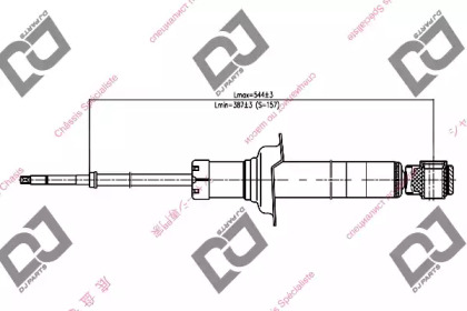 Амортизатор DJ PARTS DS1137GT